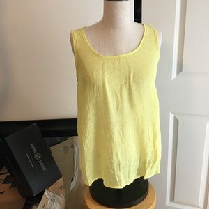 Yellow Charming Charlie tank top size s
